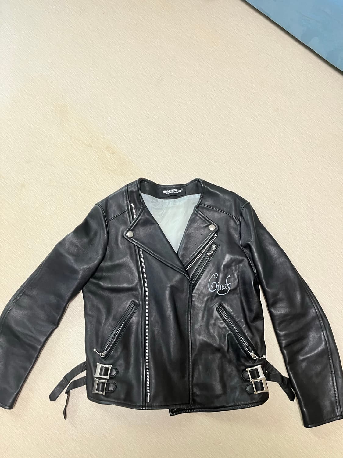 언더커버 신디셔먼 레더자켓 상품이미지1