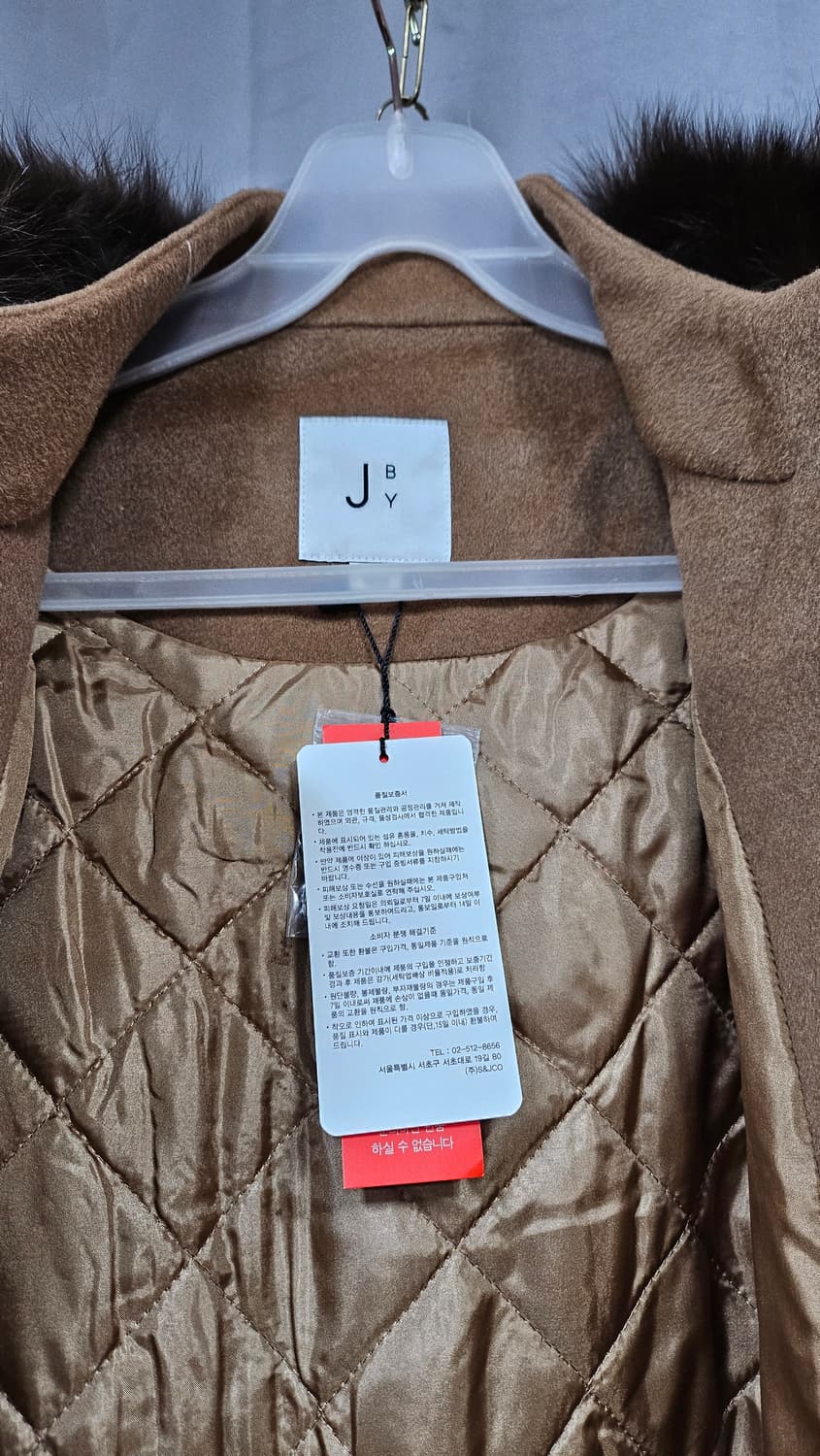 미사용 모직코트  상품이미지5