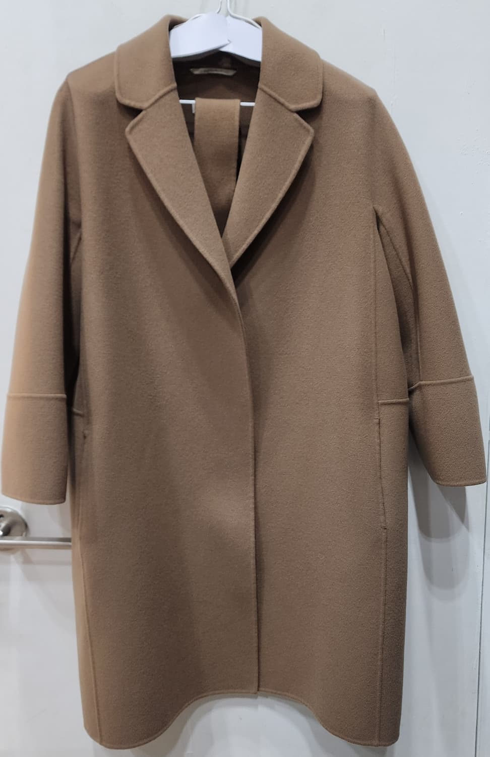 막스마라 아로나  버진울 카멜 코트 IT42 상품이미지1