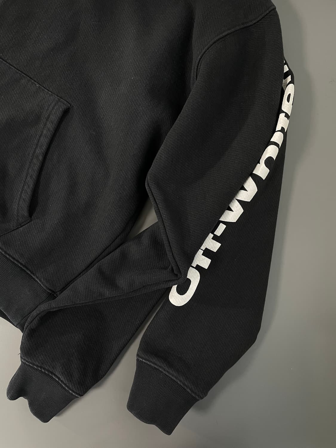 [M] 오프화이트 디아그 스컬 프린팅 후드 상품이미지4