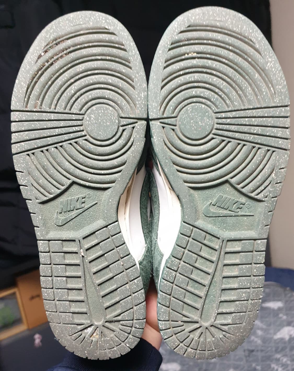 나이키 덩크로우 넥스트 네이처 스웨이드 빈티지 그린 (230) 상품이미지5