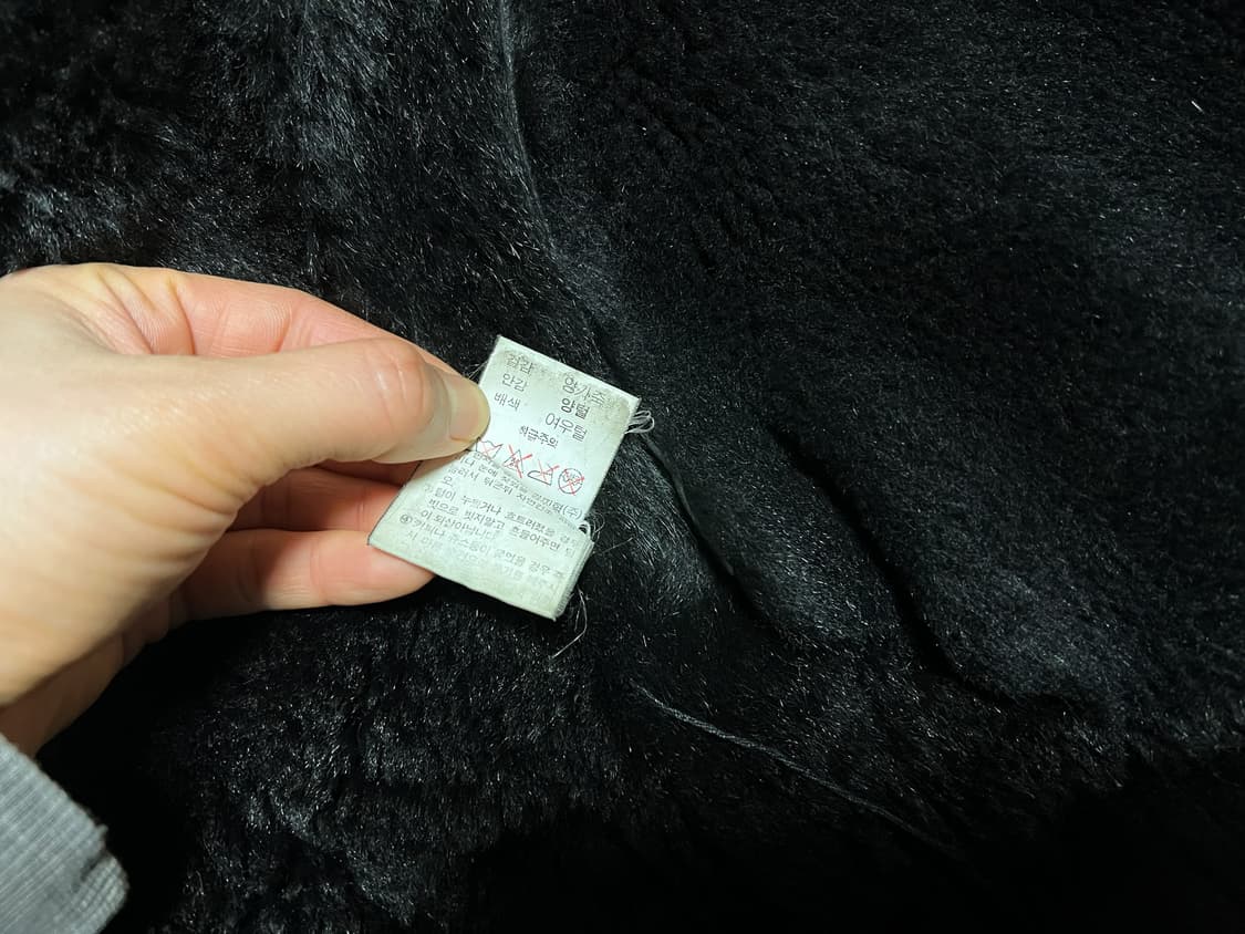 CAREER 폭스퍼 양가죽 무스탕 자켓 55-66 상품이미지3