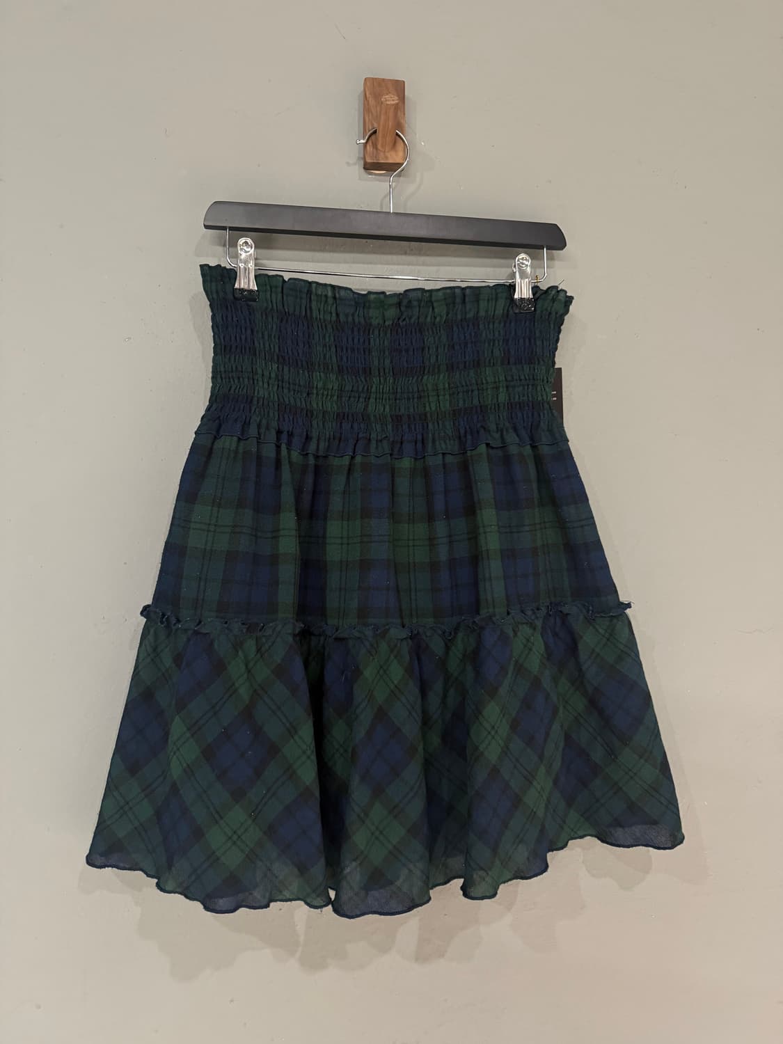 check pattern frill can-can skirt 상품이미지6