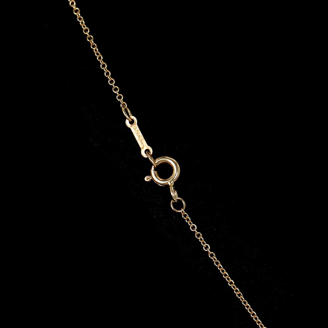 티파니 팔로마 피카소 올리브 리프 네크리스 18K 옐로우골드 목걸이 상품이미지6