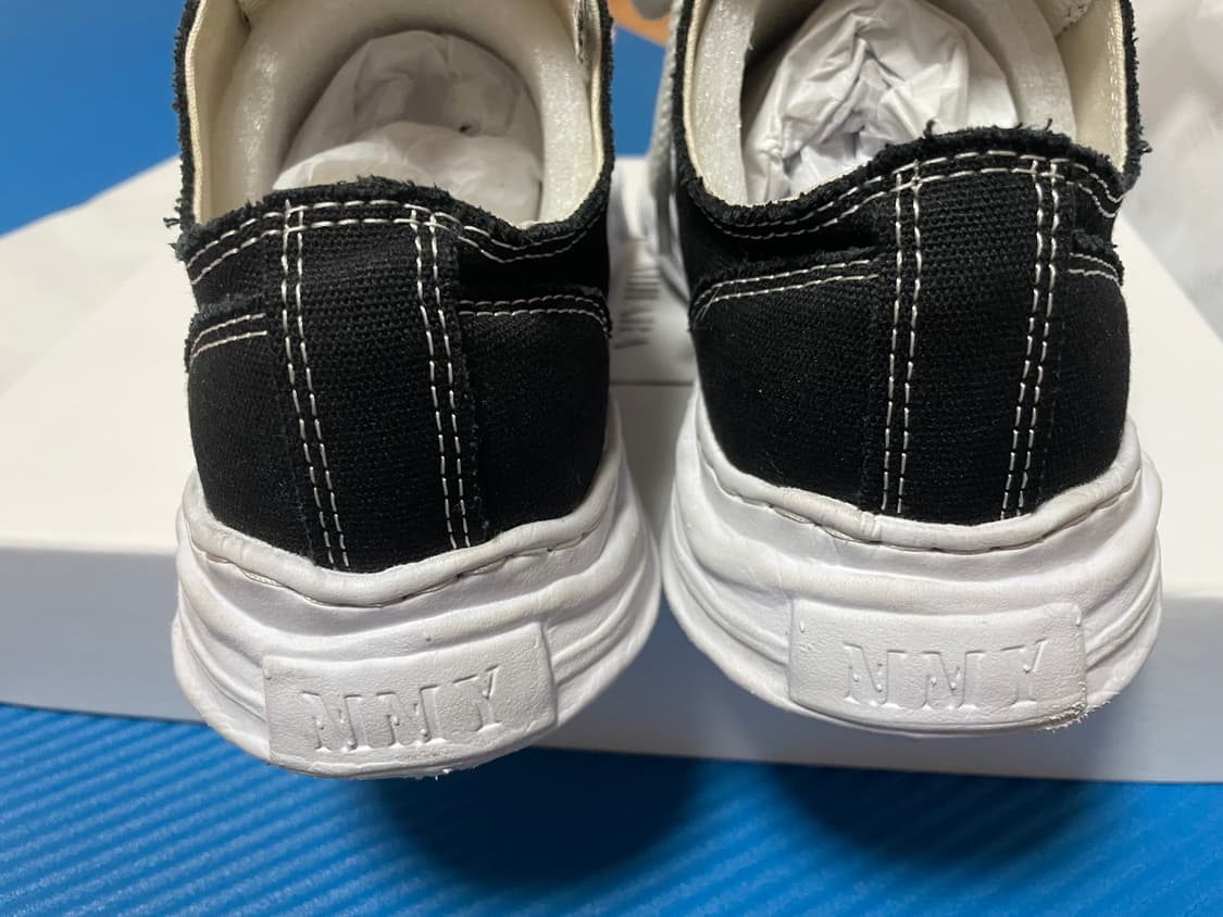 메종 미하라 야스히로 행크 로우스니커즈 블랙 상품이미지6