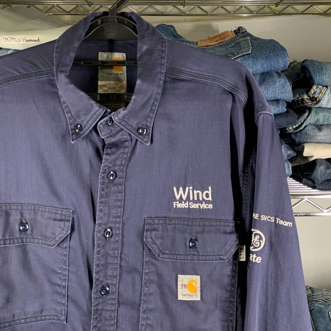 [L] 칼하트 FR 워크셔츠 상품이미지1