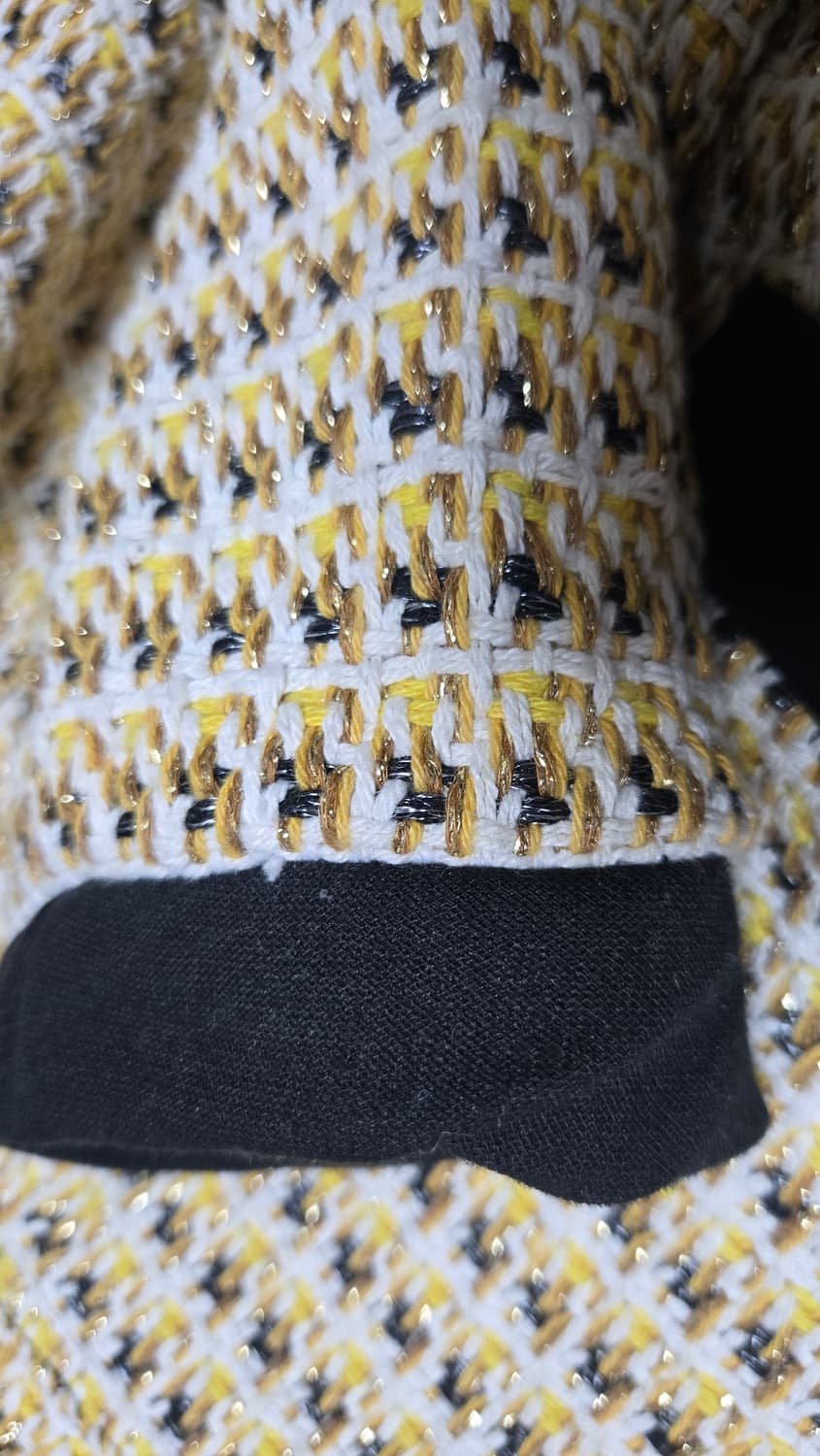 마쥬 옐로우 트위드가디건 상품이미지8