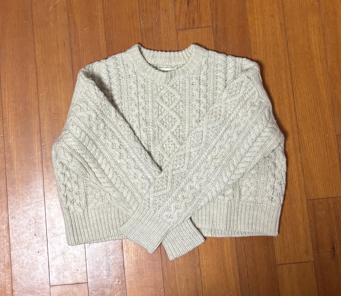 이자벨마랑 꽈베기 니트 스웨터 상품이미지5