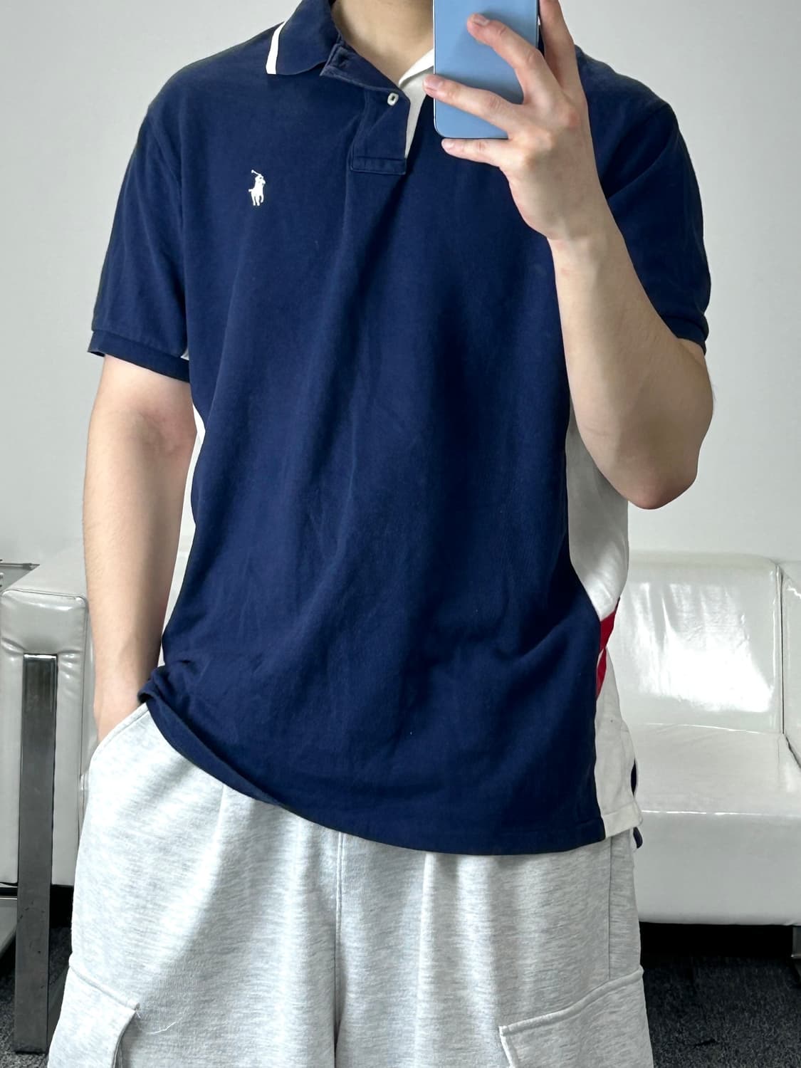 폴로 랄프로렌 배색 PK L  상품이미지2
