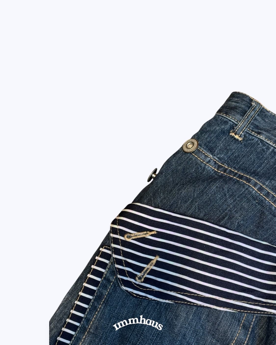 Stripe layered denim 상품이미지6