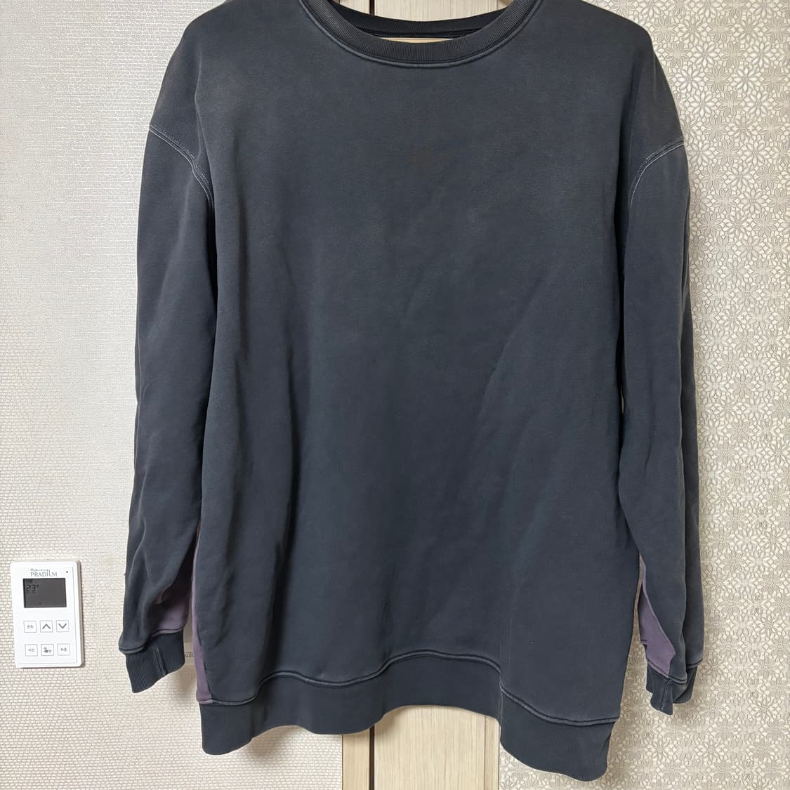 캐피탈 투톤 본 스웻 맨투맨 상품이미지2