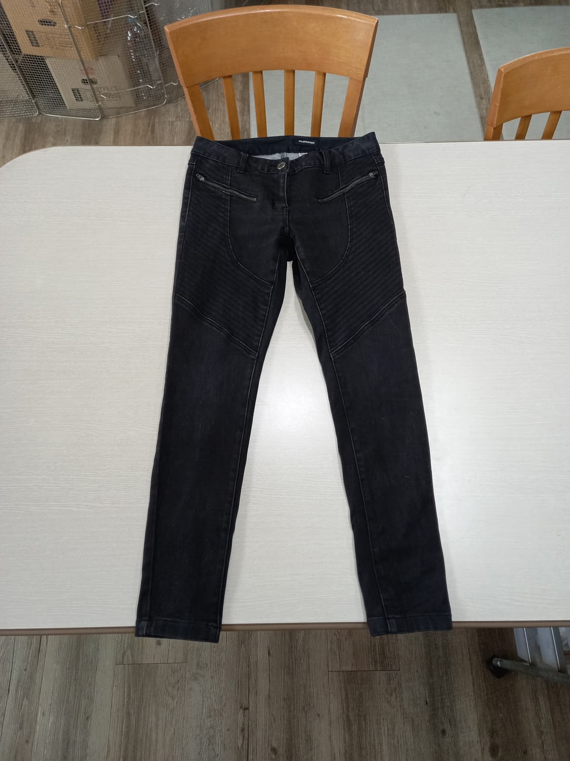 27 PASSARDI 기모 스판스키니 블랙 27-596 상품이미지1