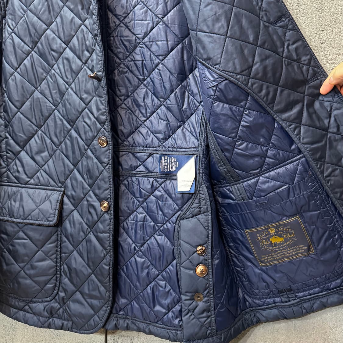 랄프로렌 폴로 퀼팅 자켓 (XL)    상품이미지6