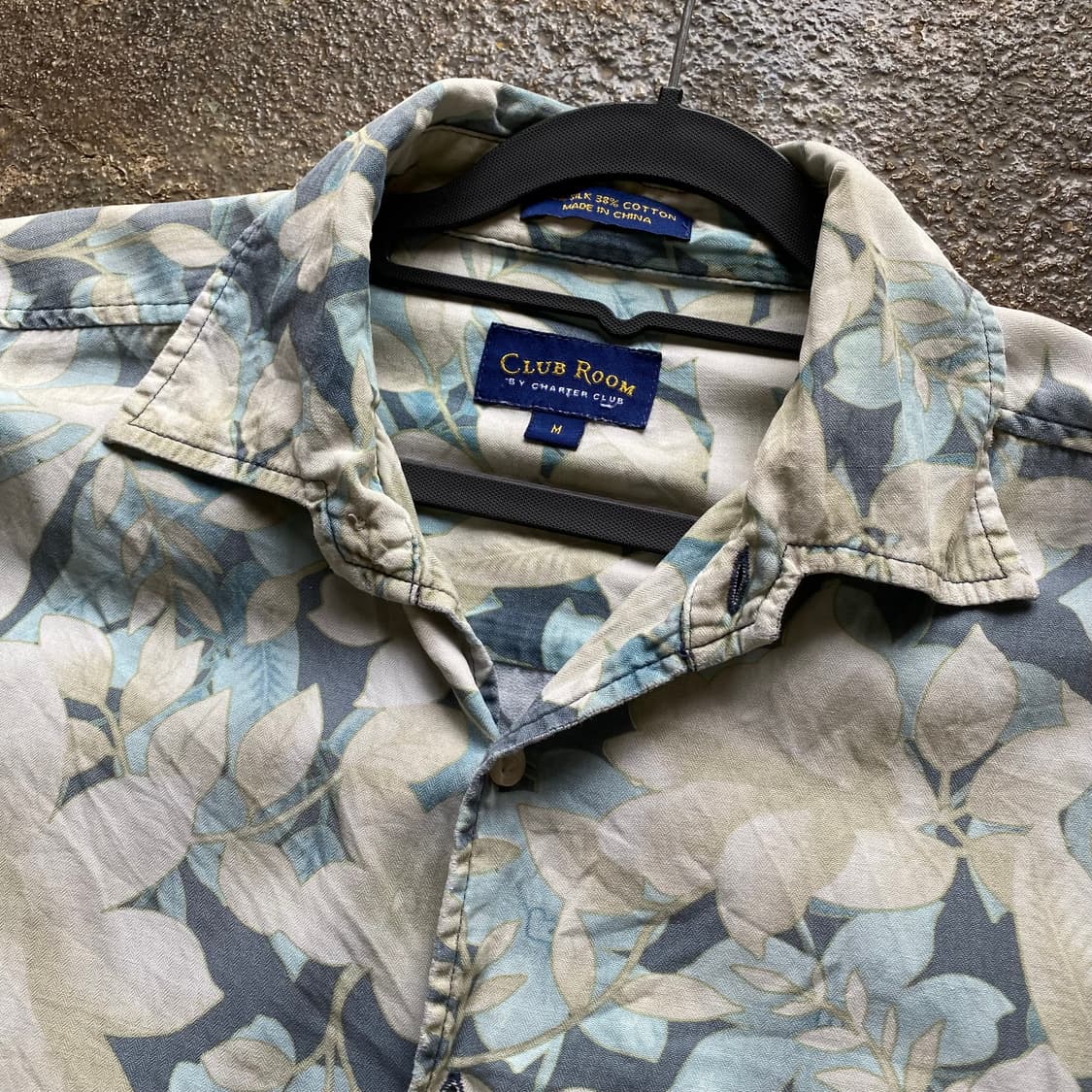 빈티지 플라워 반팔 셔츠 M 상품이미지2