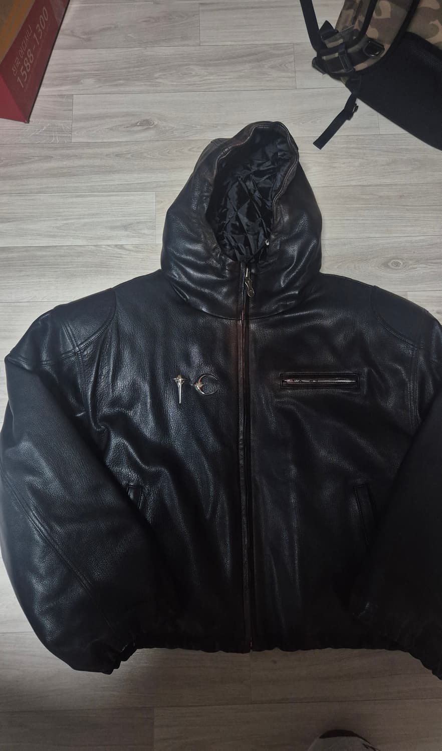 떠그클럽 빅 락 레더자켓 3사이즈 상품이미지1