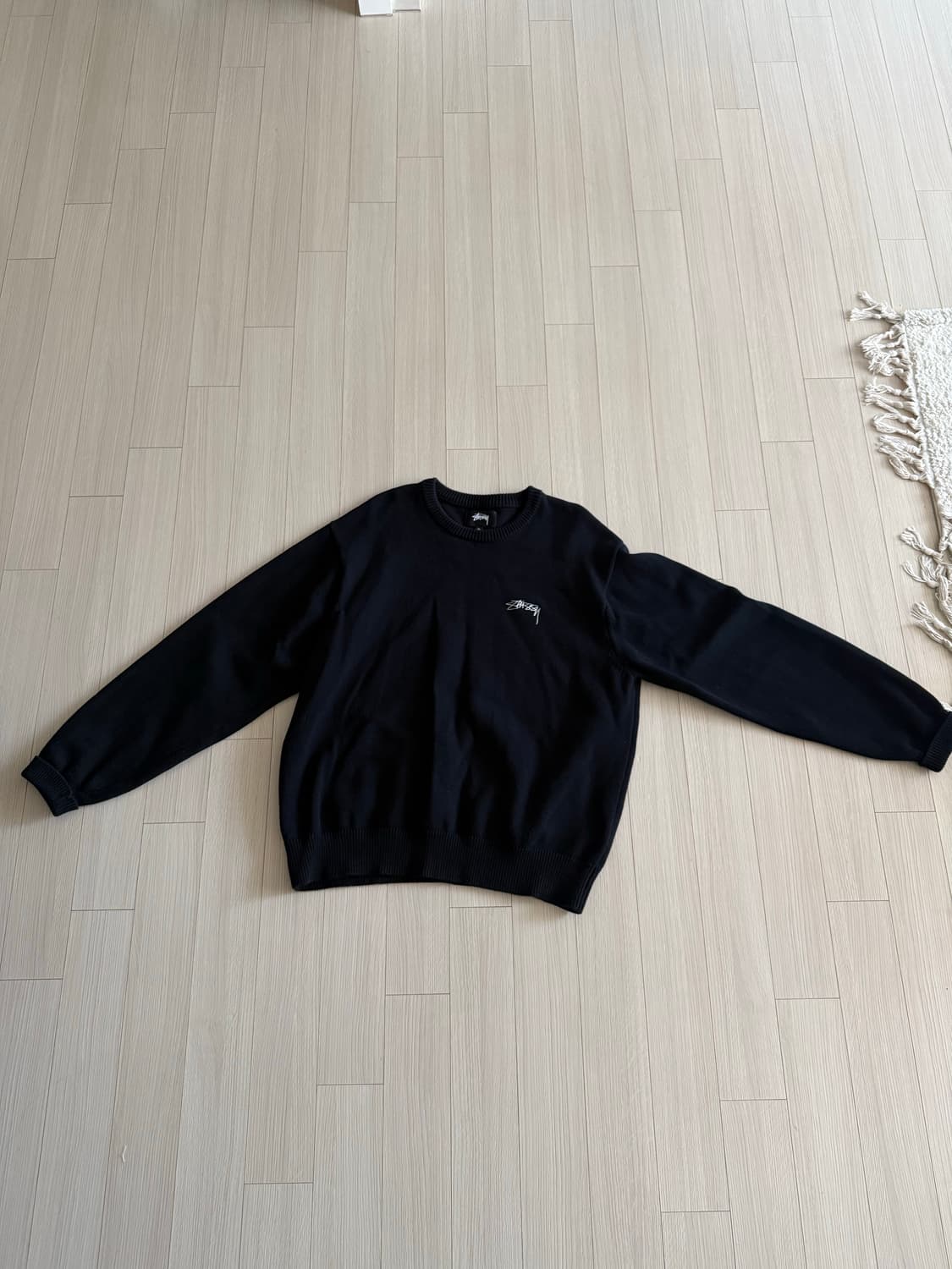 [XL] 스투시 케어라벨 스웨터 상품이미지1