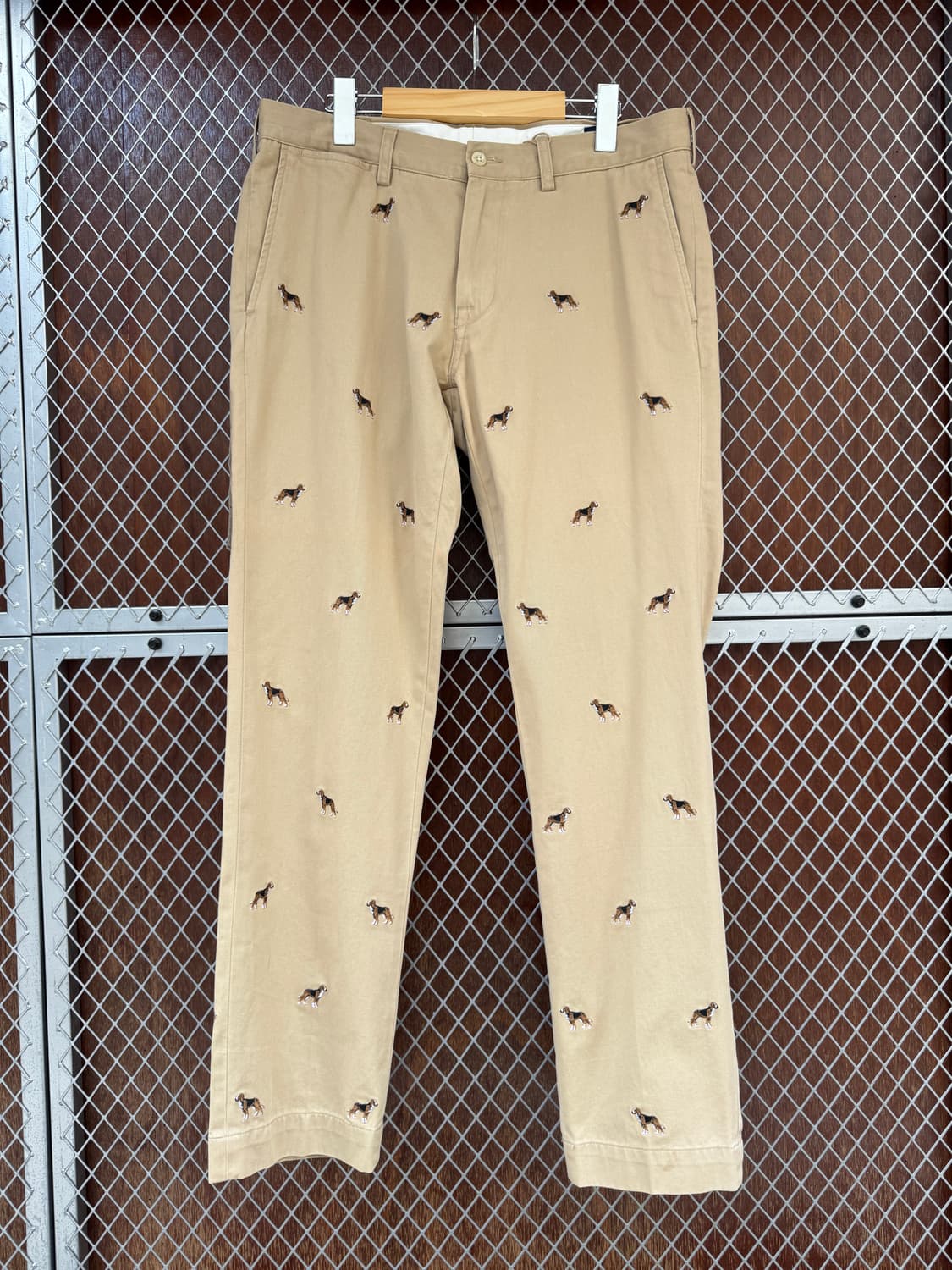 폴로랄프로렌 도그자수 치노팬츠 새상품 34 상품이미지1