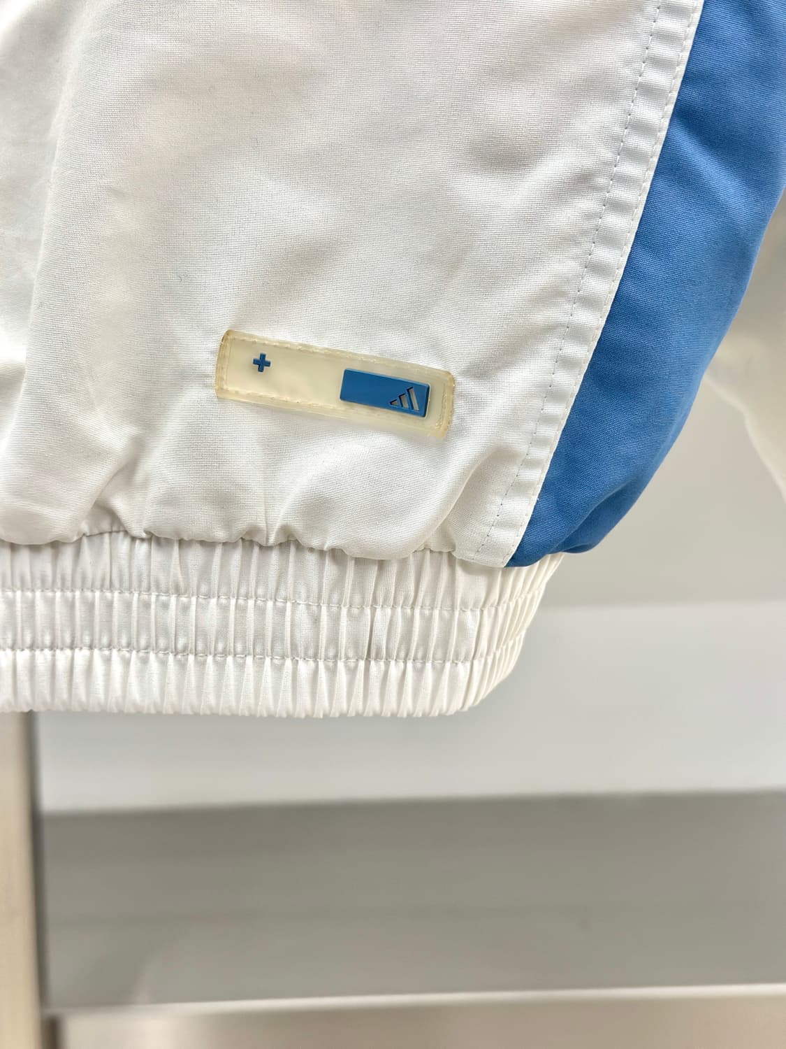 아디다스 화이트/스카이 모비딕 후드 점퍼  상품이미지7