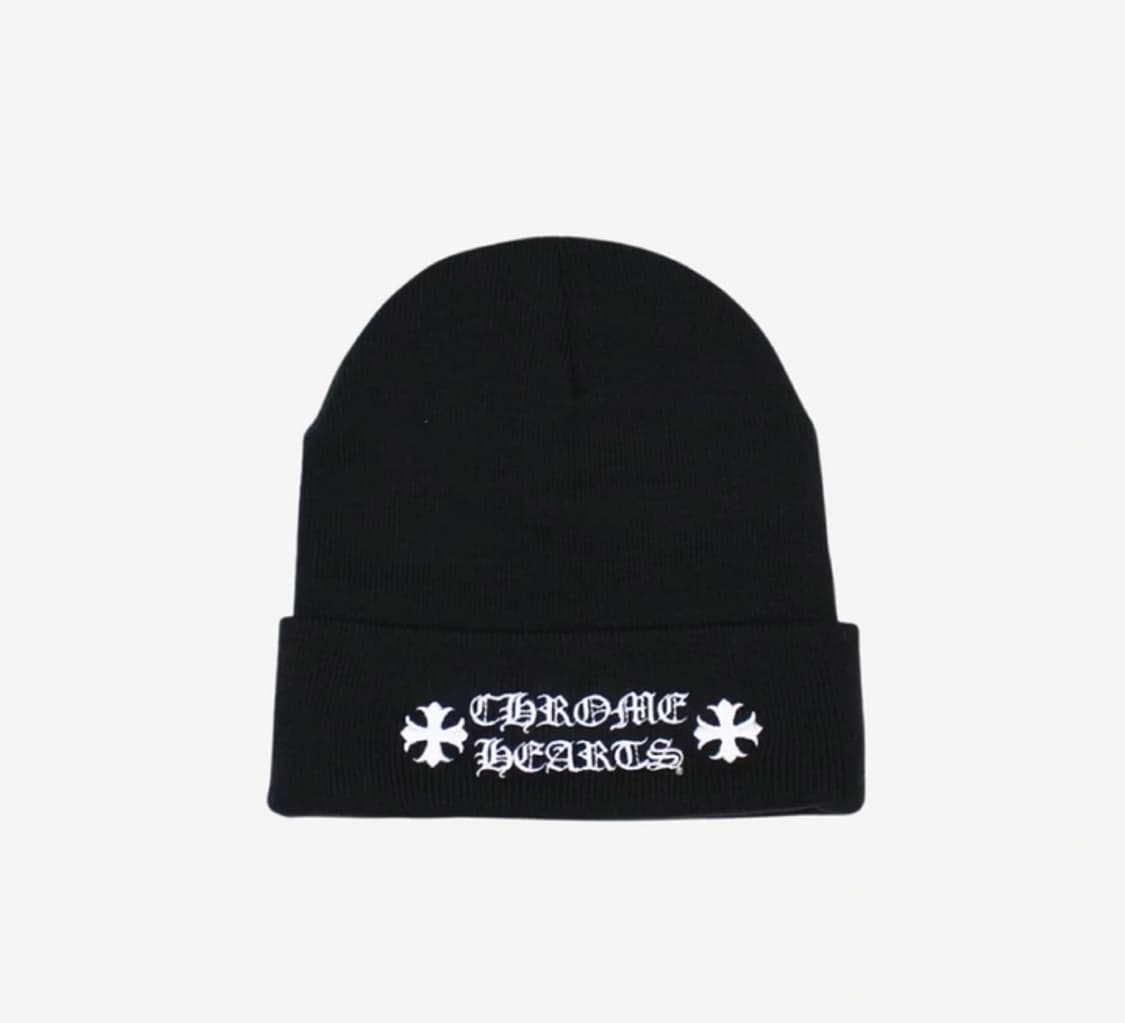 크롬하츠 로고 비니 (블랙색상) 상품이미지2