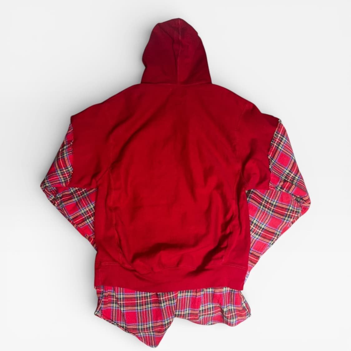 Shirt-Layered Hoodie 상품이미지7