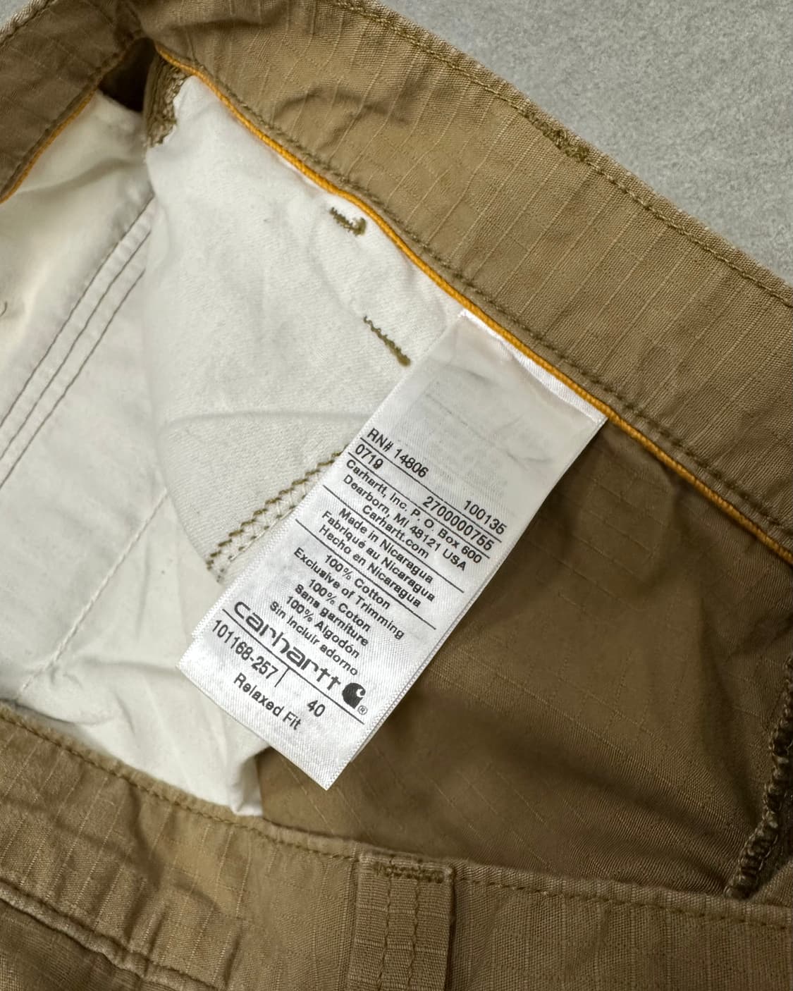 (허단50)칼하트 카고 반바지-M2107 상품이미지6