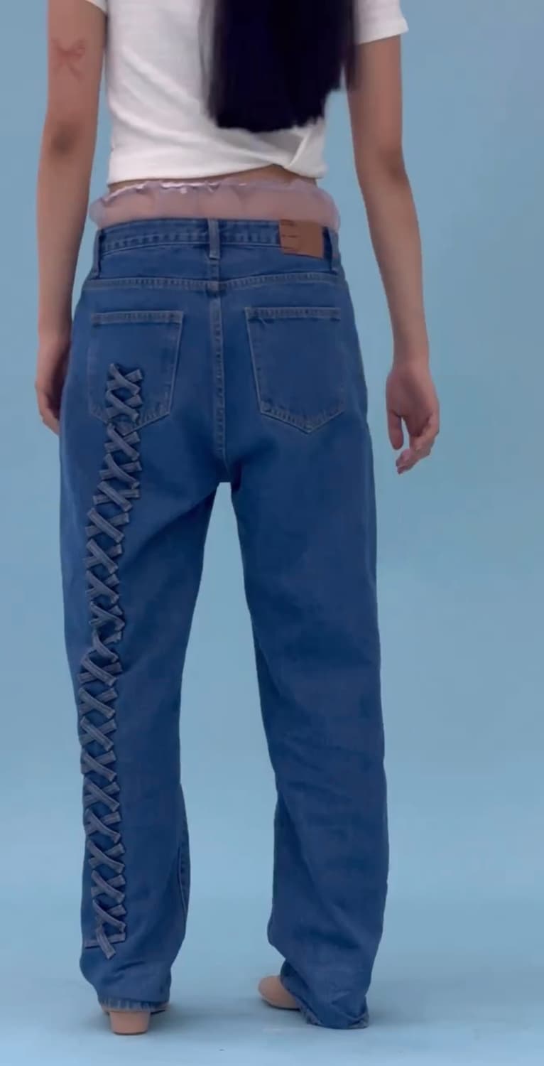 플리즈프로젝트 블루진 상품이미지1