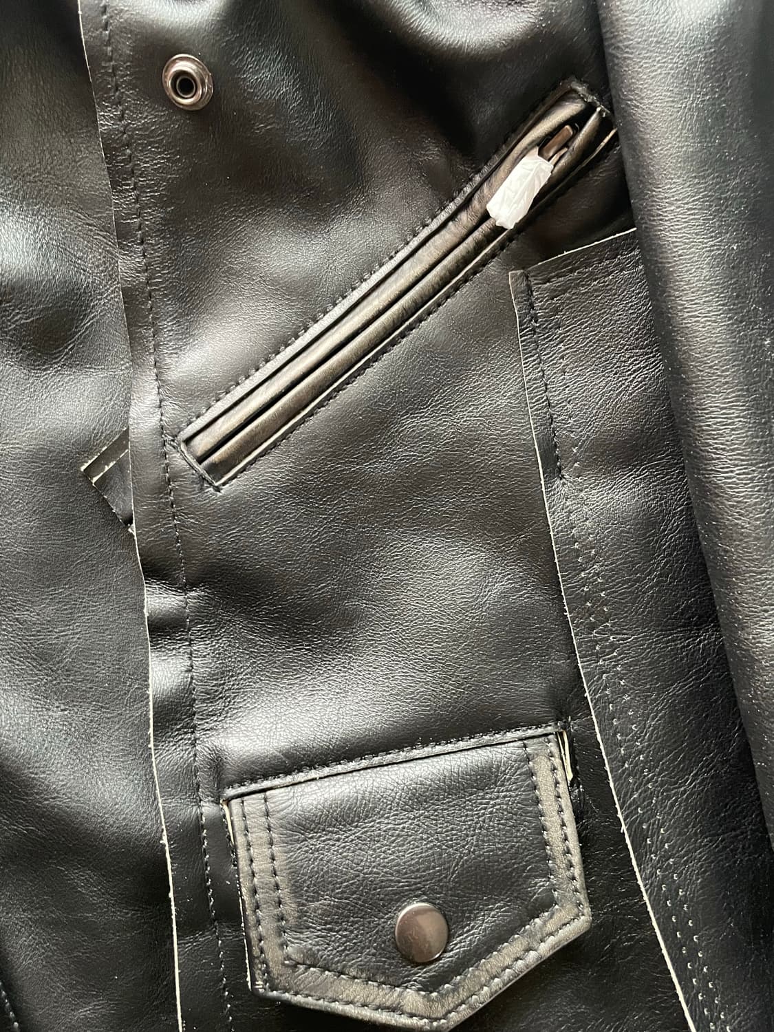 마르지엘라 H&M 레더 자켓 상품이미지5
