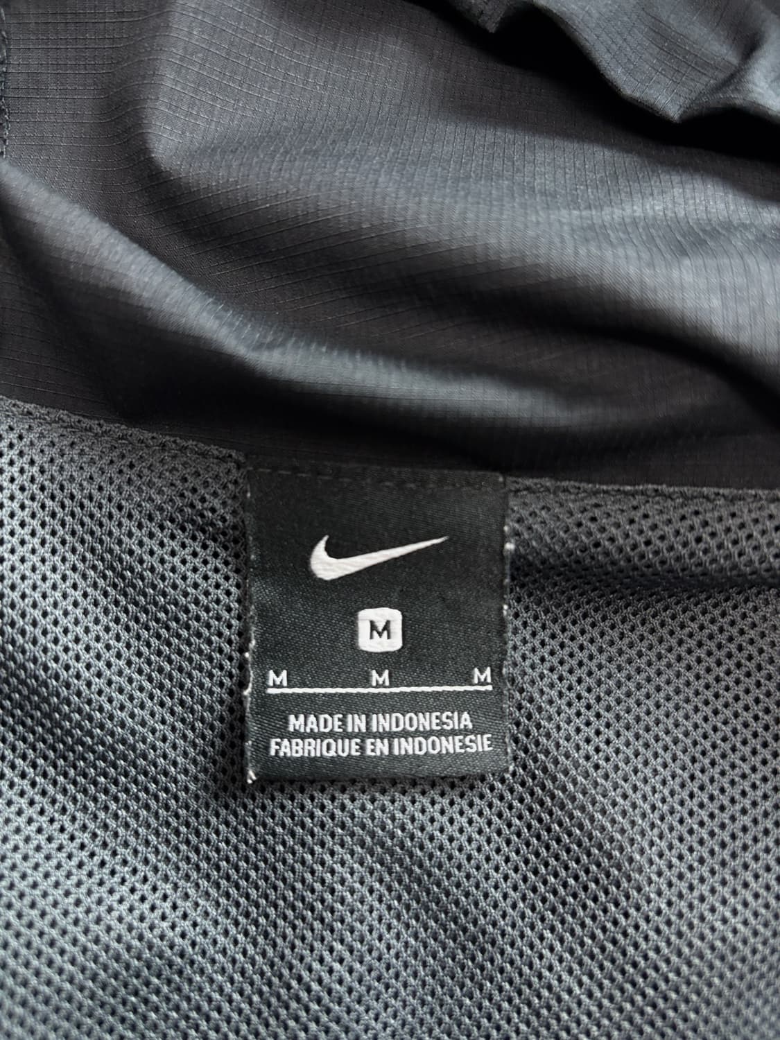 나이키 스우시 블랙 풀오버 우븐 아노락 3551 상품이미지3