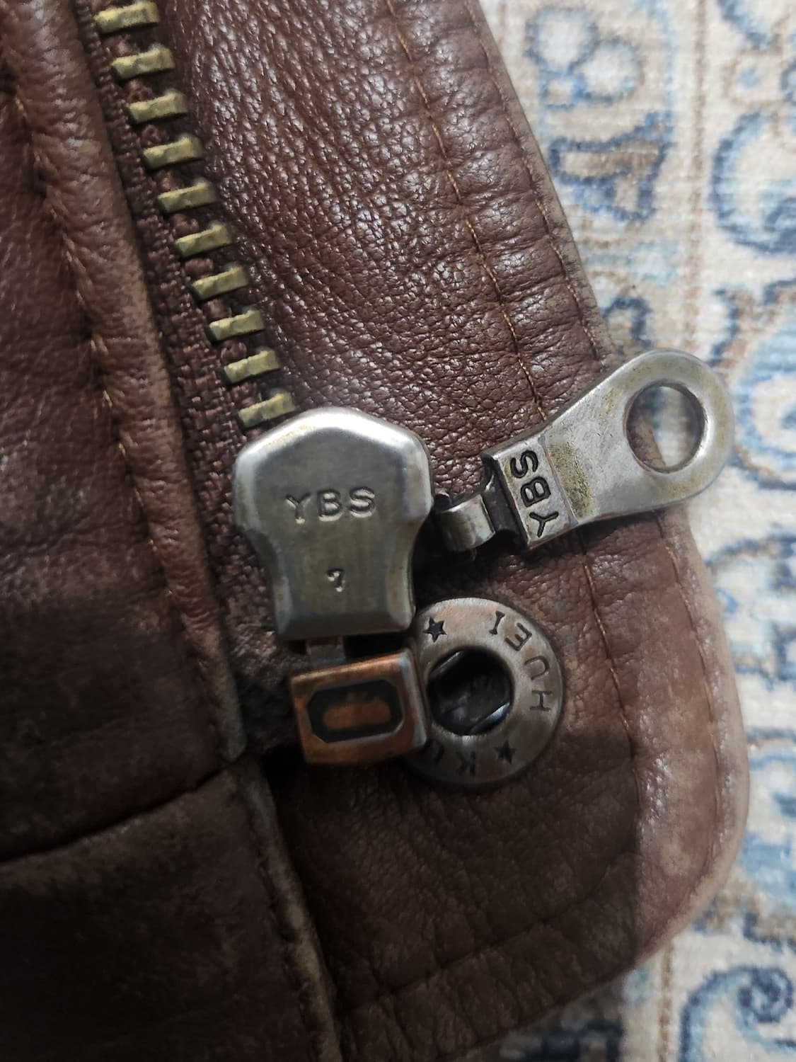 90s 빈티지 리얼 레더 M65 자켓 L (115까지) 상품이미지4