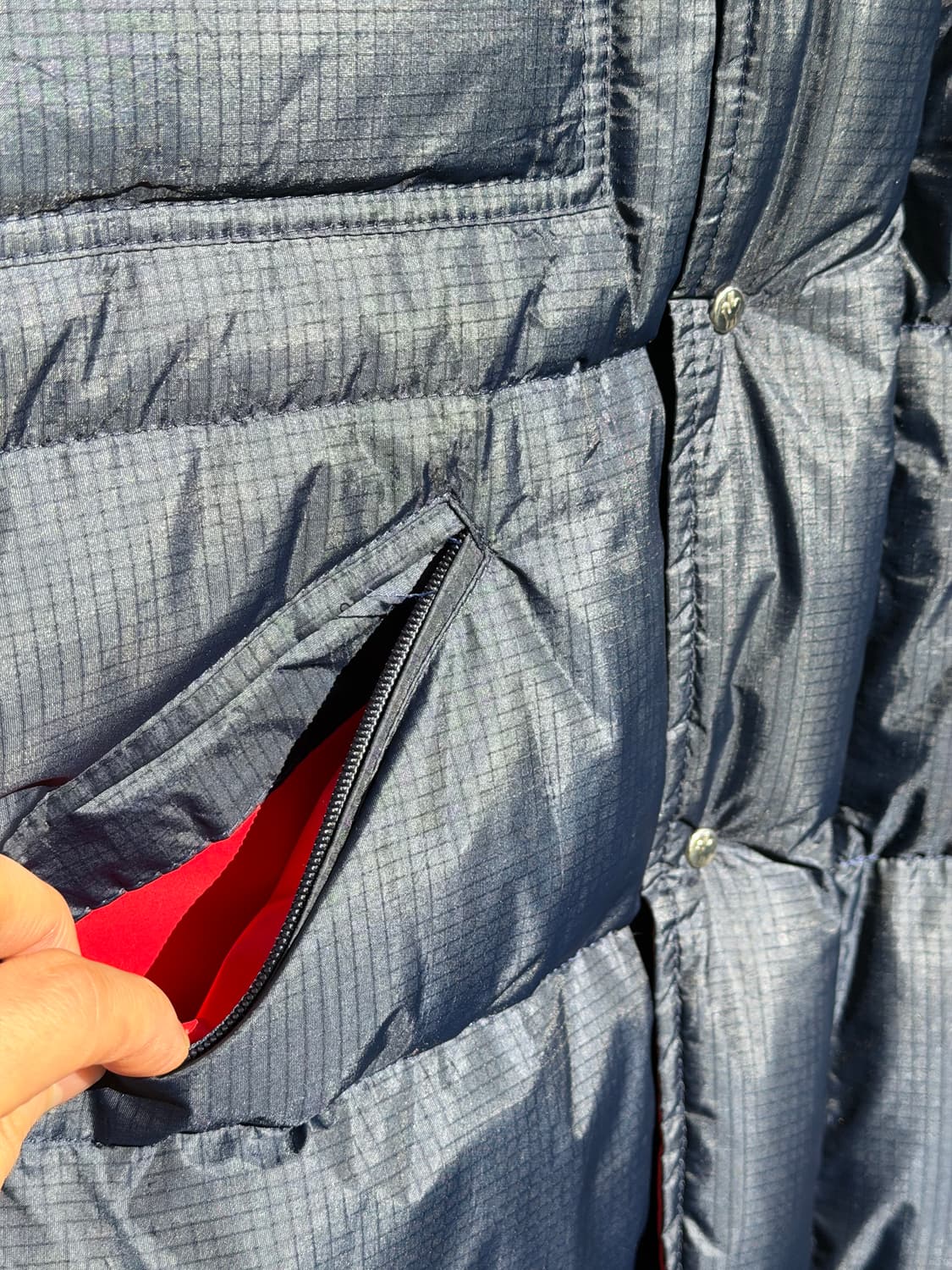 80s MONCLER by Asics 스키웨어 고어텍스 다운패딩 M 상품이미지4