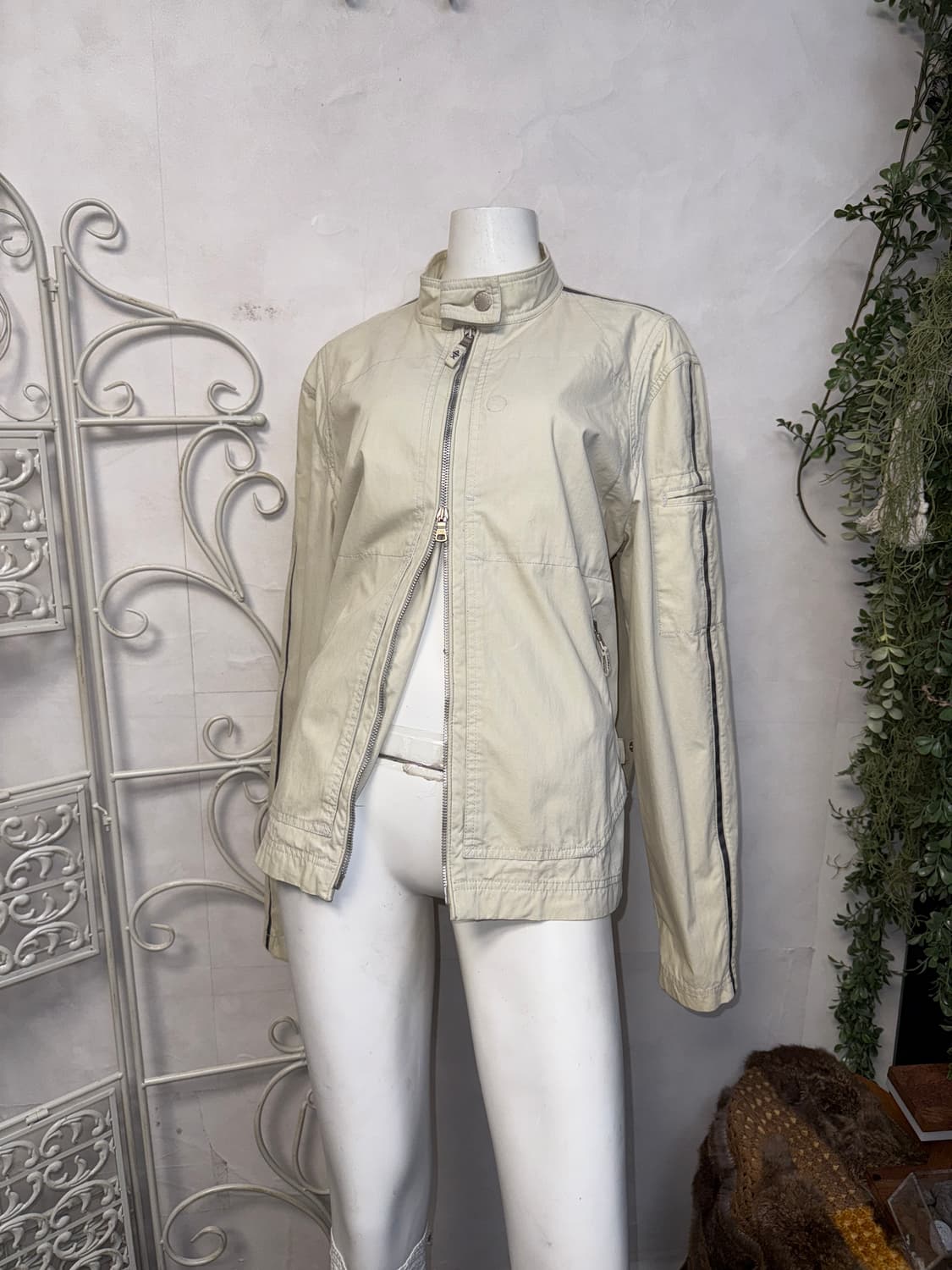 ARMANI EXCHANGE ivory two ways biker jk 상품이미지5
