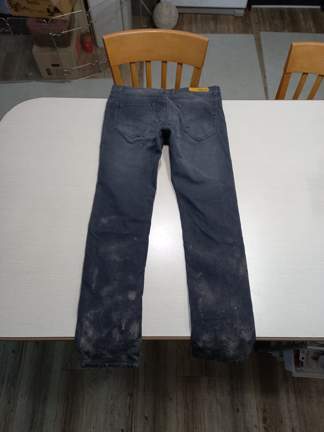 33 Digreen Kor 약골반 더티워싱 스판 슬림일자진 33-445 상품이미지2