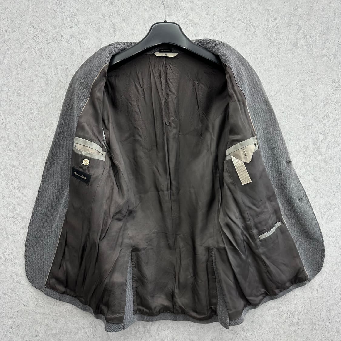 90 마시모두띠 남자 슬림핏 블레이져 자켓 상품이미지3