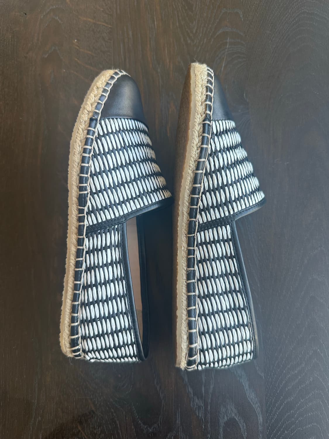 Loeffler Randall 로플러 랜달 에스파듀 블랙/화이트 230 상품이미지4