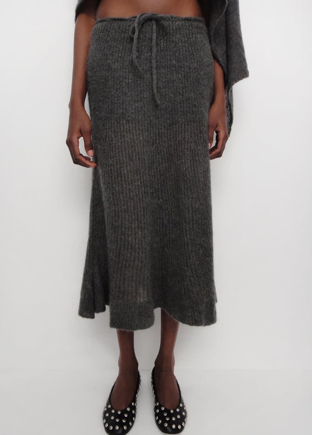 gimaguas 모헤어 블렌드 스커트 s사이즈새상품 상품이미지1