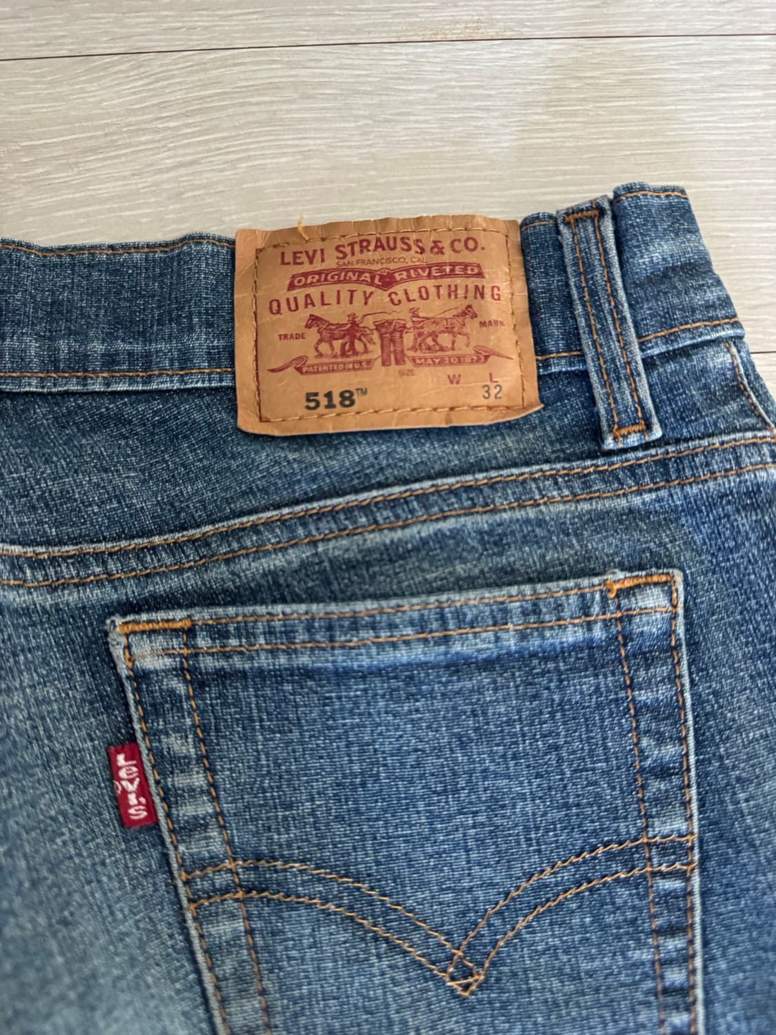 리바이스 518 부츠컷 데님 청바지 상품이미지3