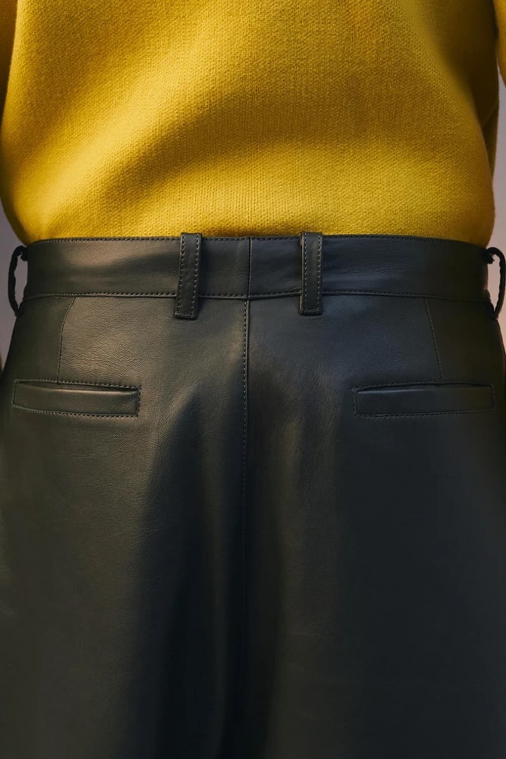 자라 레더 벌룬핏 트라우저 LIMITED EDITION 42(KR 32) 상품이미지6