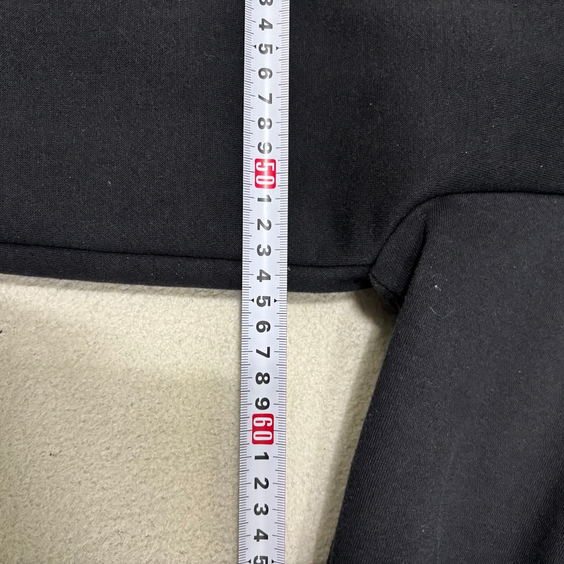 100 장미쉘바스키아 블랙 기모 후드집업 1202 상품이미지7