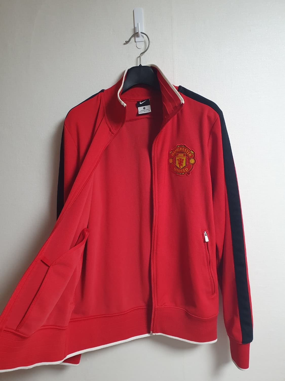 나이키 맨유 트랙탑 져지 레드 맨체스터유나이티드 트랙탑 95 상품이미지3
