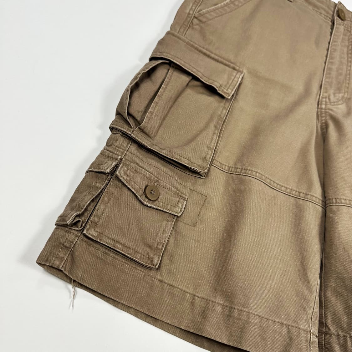 32 VTG 빈티지 복각 카고 반바지 베이지 상품이미지2