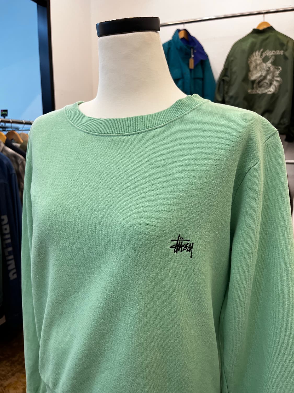 스투시 인터내셔널 트라이브 프린팅 크루넥 상품이미지4