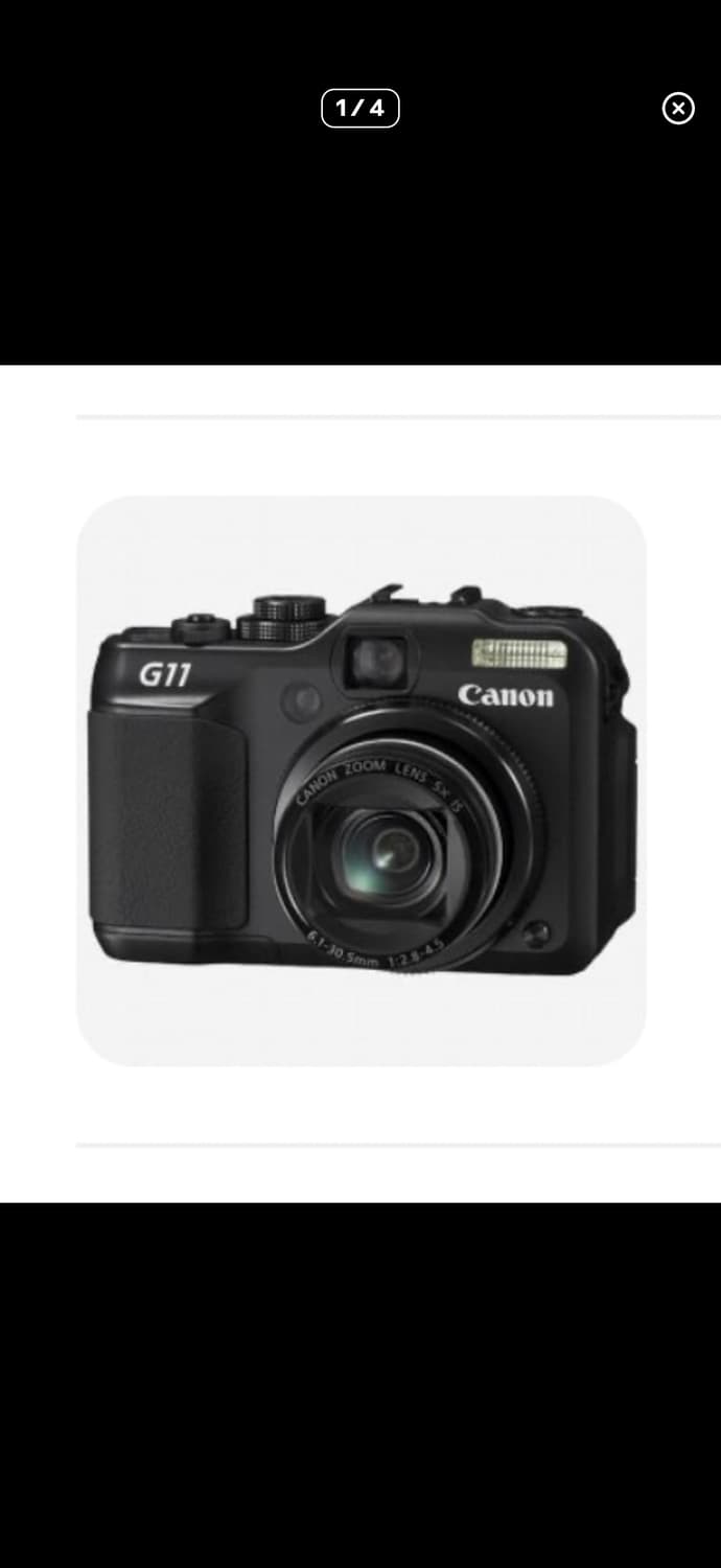 즉입시 쿨에눌/ 상태최상/ 캐논g11/인플루언서카메라/셀카모드가능 상품이미지1