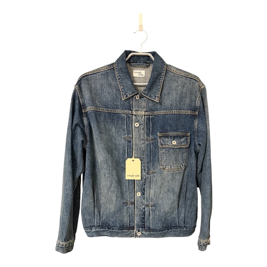 Rough Side 트러커 1세대 데님 자켓 Used Blue 새상품 상품이미지1