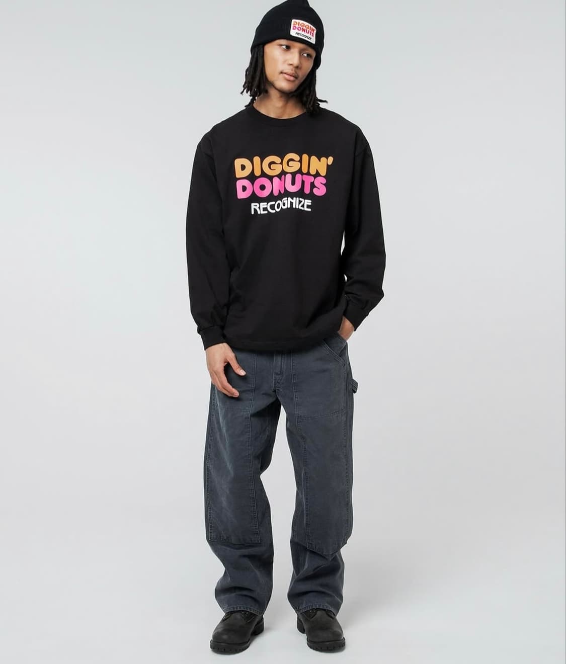 DIGGIN' DONUTS DUCK PAINTER PANTS  상품이미지4