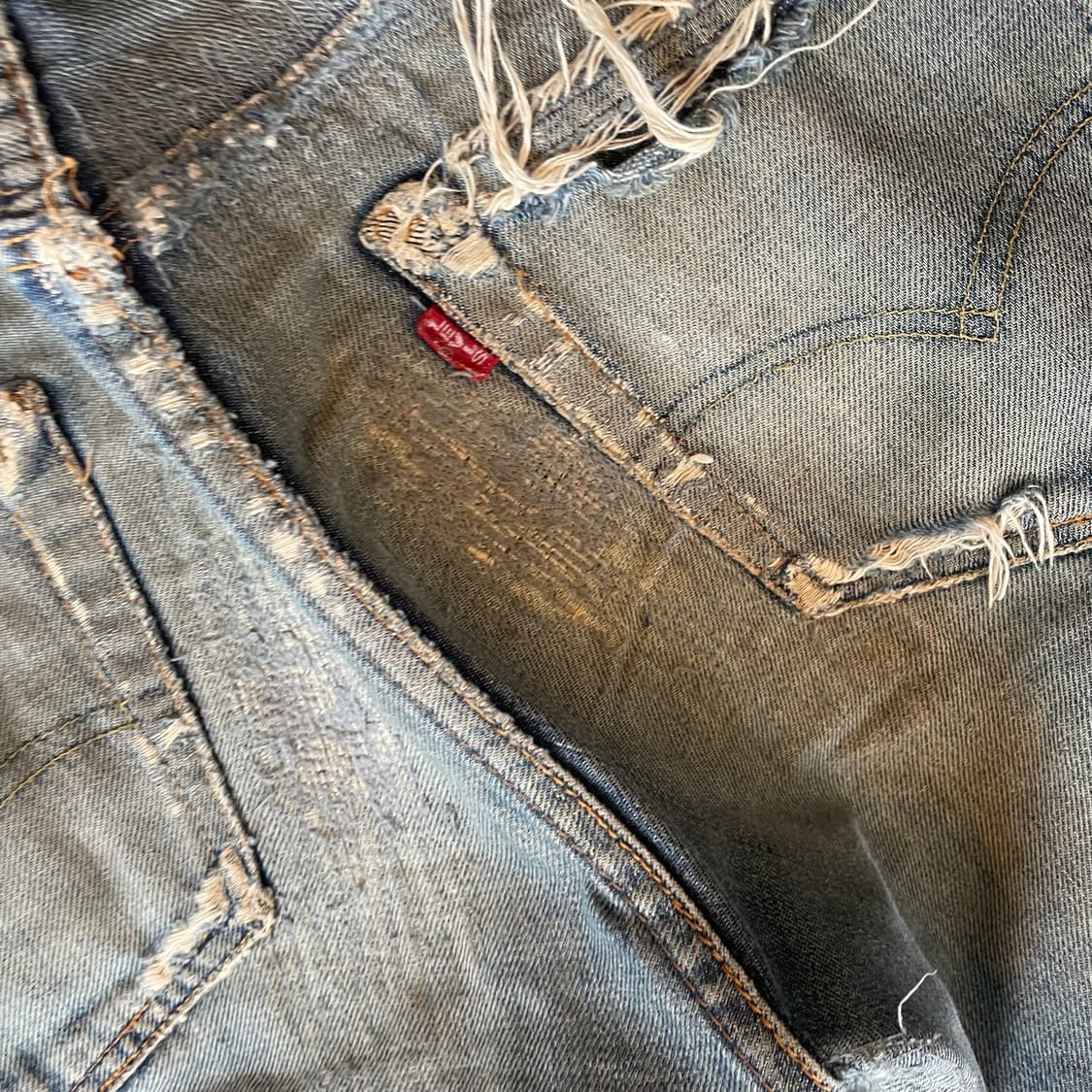 90s JP Levi's 502 빅e 셀비지 상품이미지7