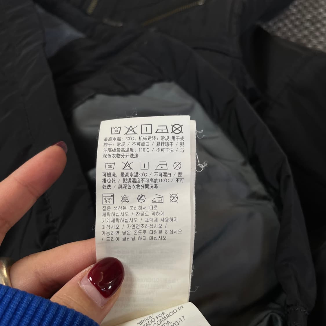 캘빈클라인 블랙 워크웨어 쿼드포켓 자켓 L 상품이미지7