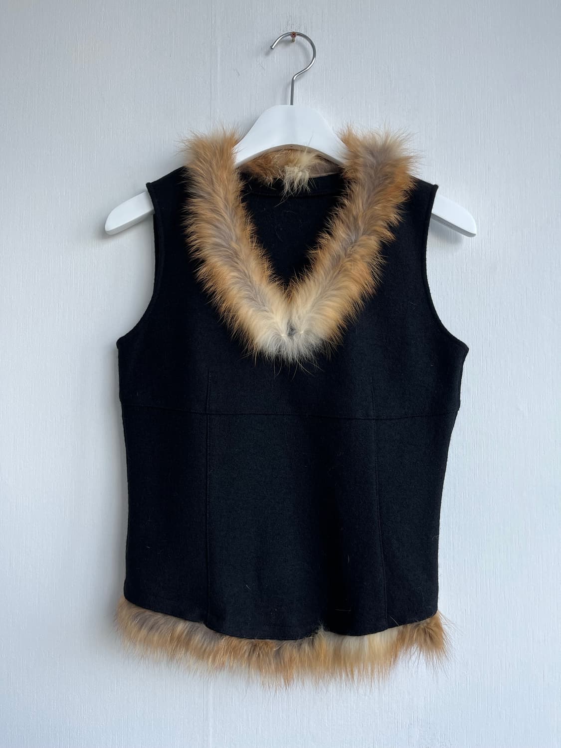 JAYRO 모직 퍼 베스트 상품이미지1