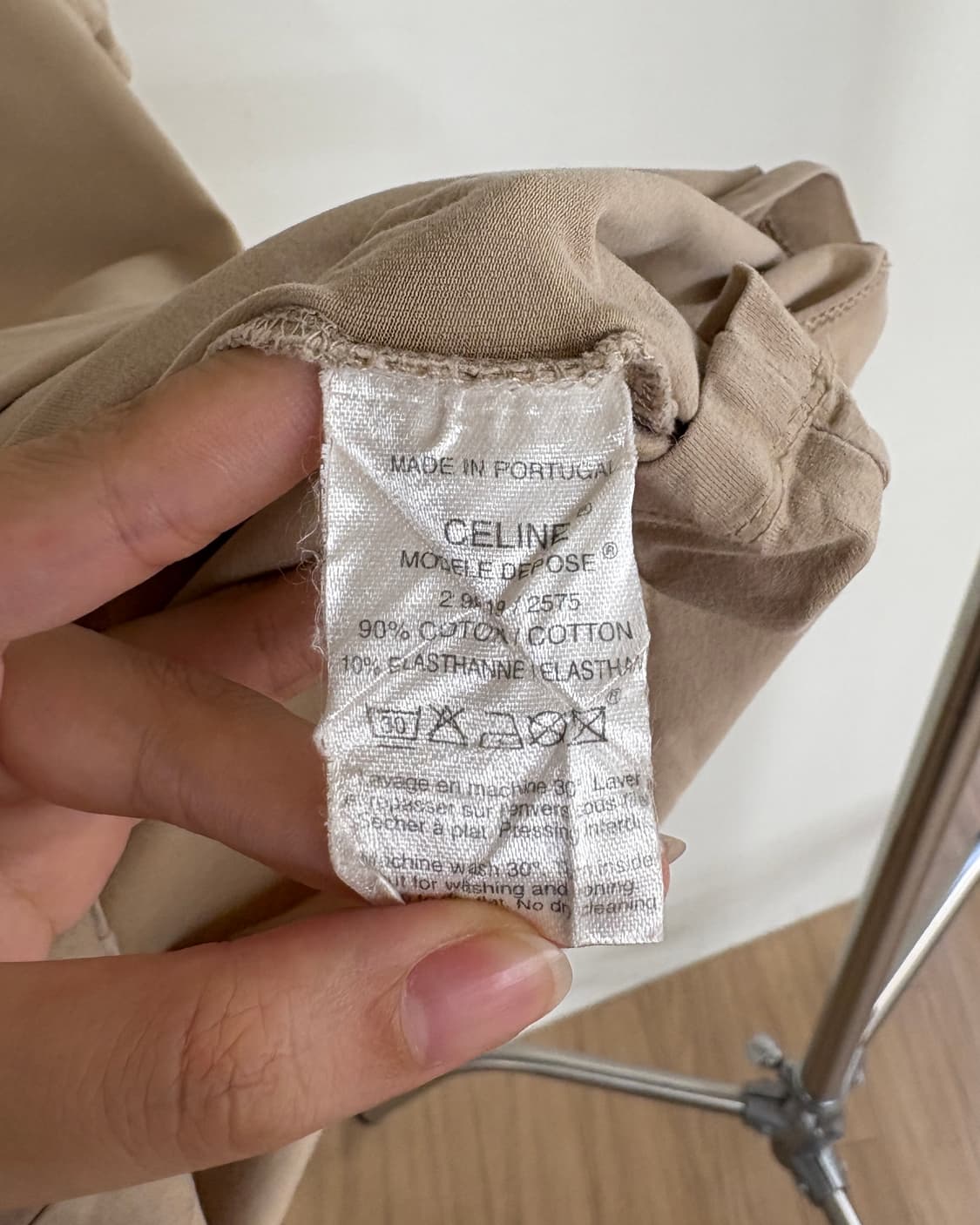 셀린느 브라운 태슬 프린팅 하프티 상품이미지8