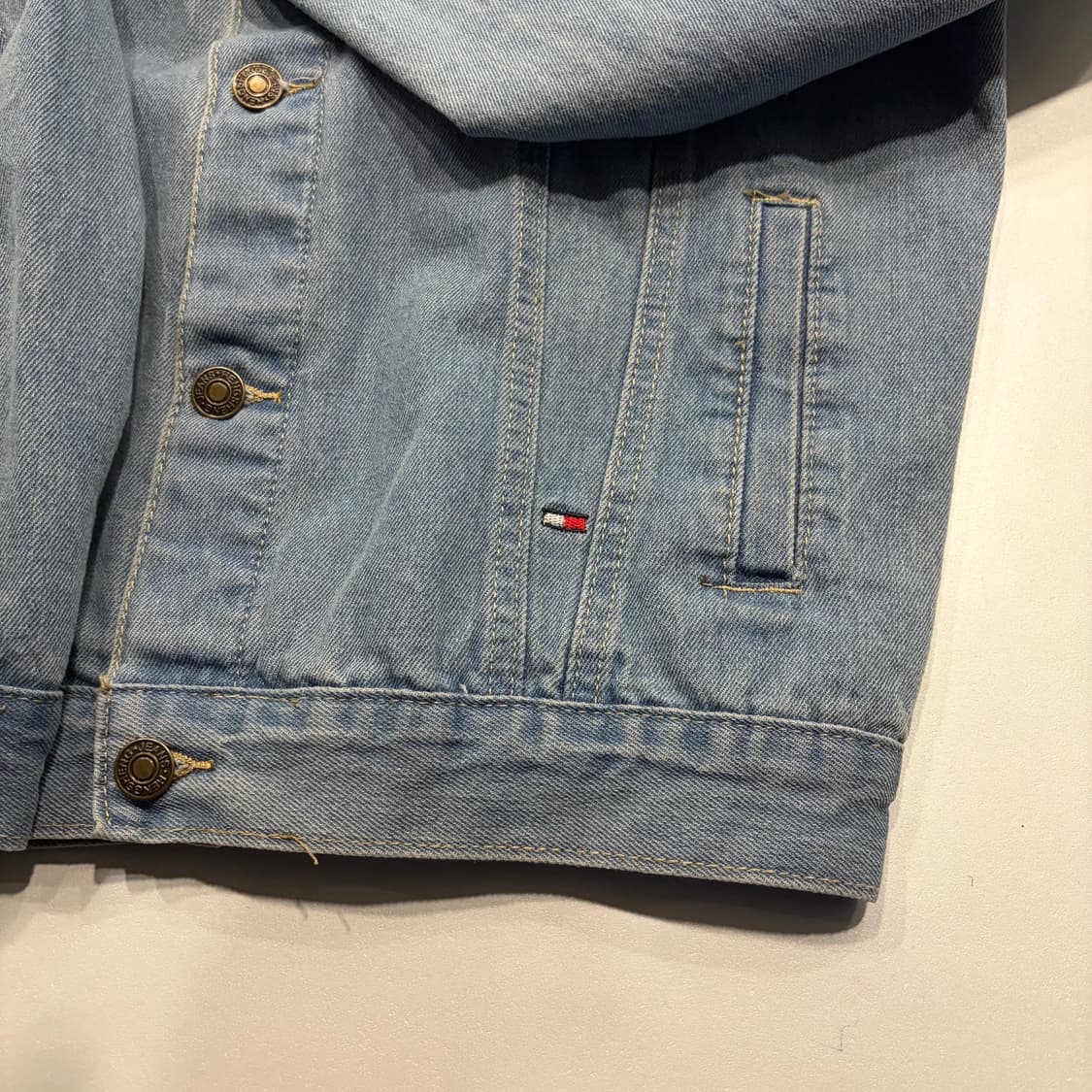 타미힐피거 타미진스 빅로고 데님 자켓 청자켓 D28 상품이미지6
