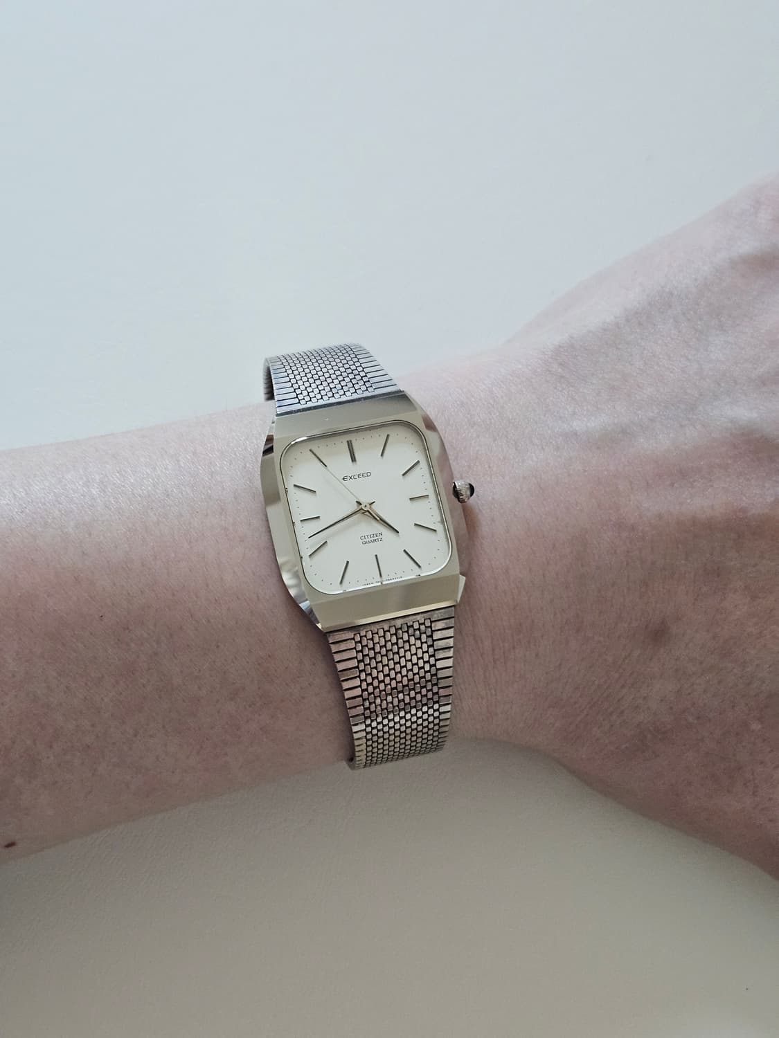 빈티지 시티즌 익시드 쿼츠 메탈 시계 상품이미지2